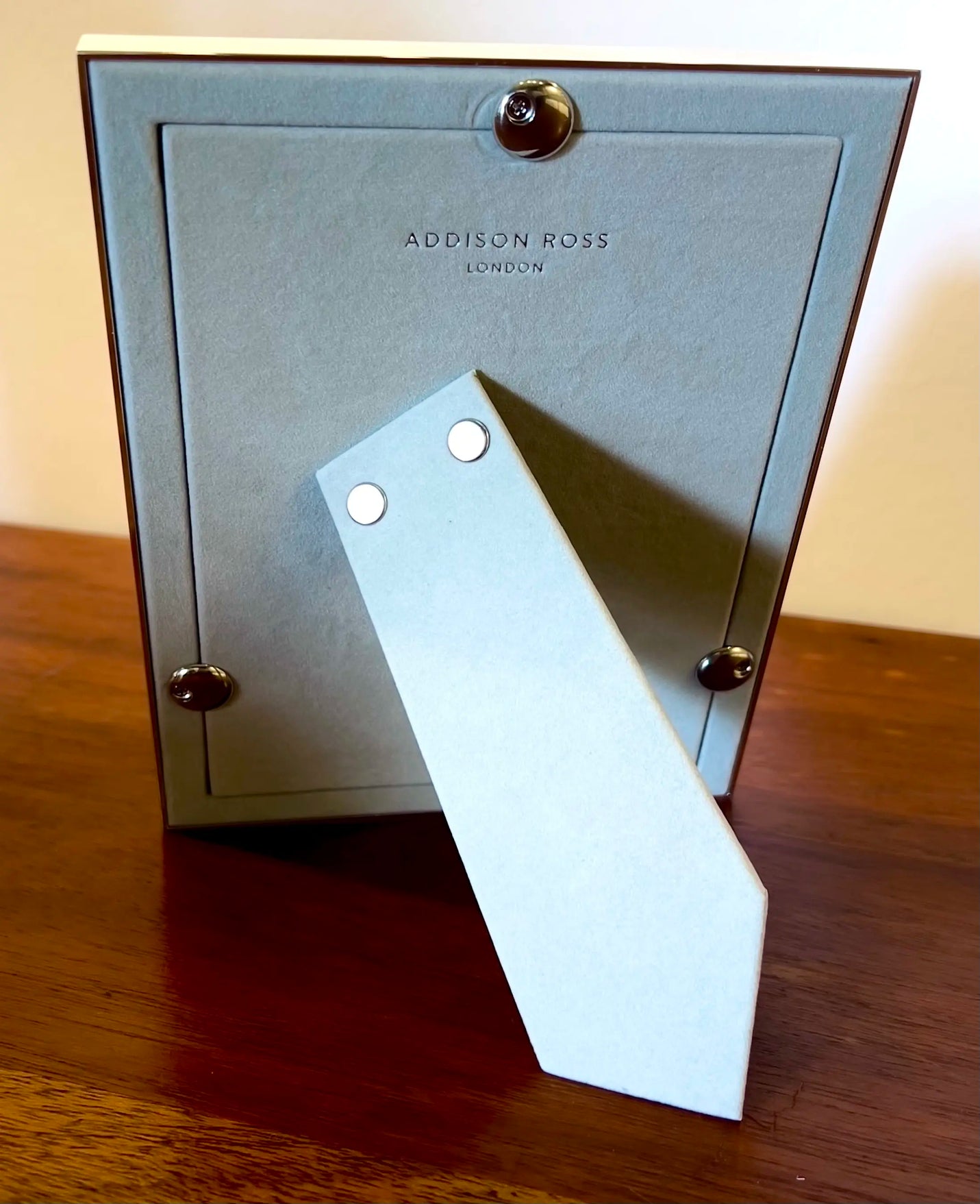 White Enamel Photo Frame