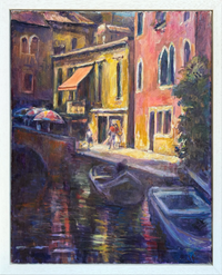 Evening Stroll, Venice