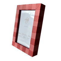 Covent Club Checkered Photo Frame