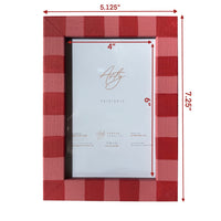 Covent Club Checkered Photo Frame