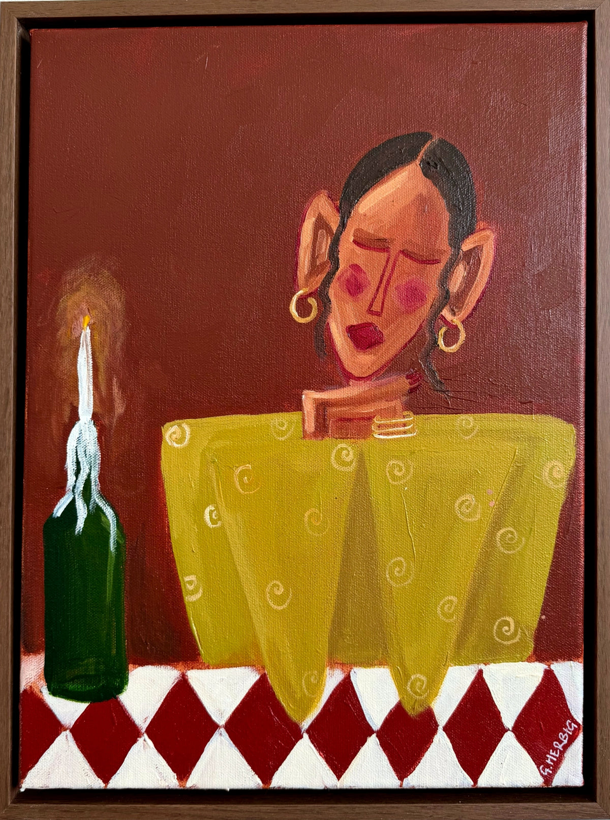 Solo in a Wine Bar