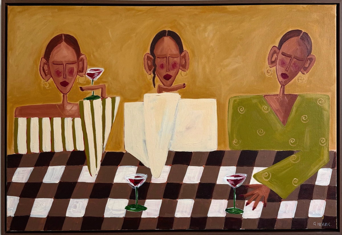 A Glass of Red and a Natter
