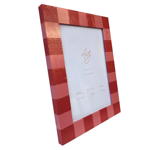 Covent Club Checkered Photo Frame
