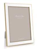 White & Gold Photo Frame