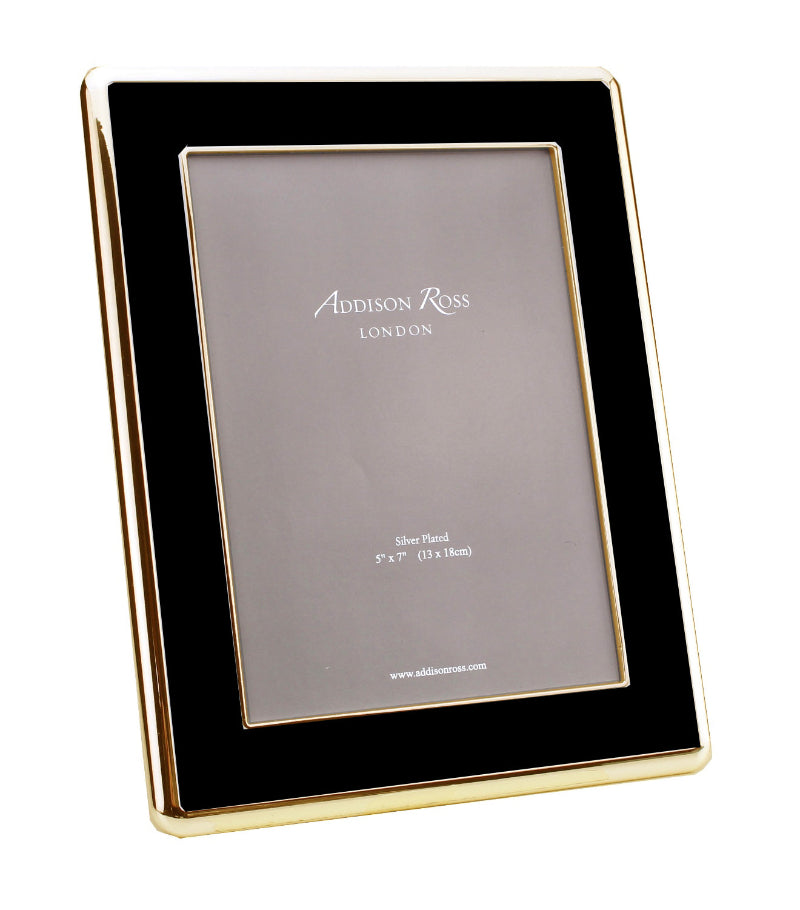 Gold & Black Photo Frame