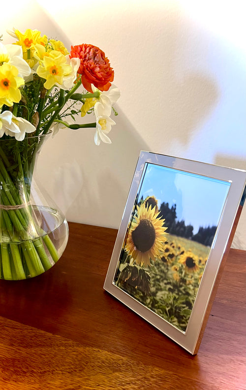 Cappuccino Enamel Photo Frame