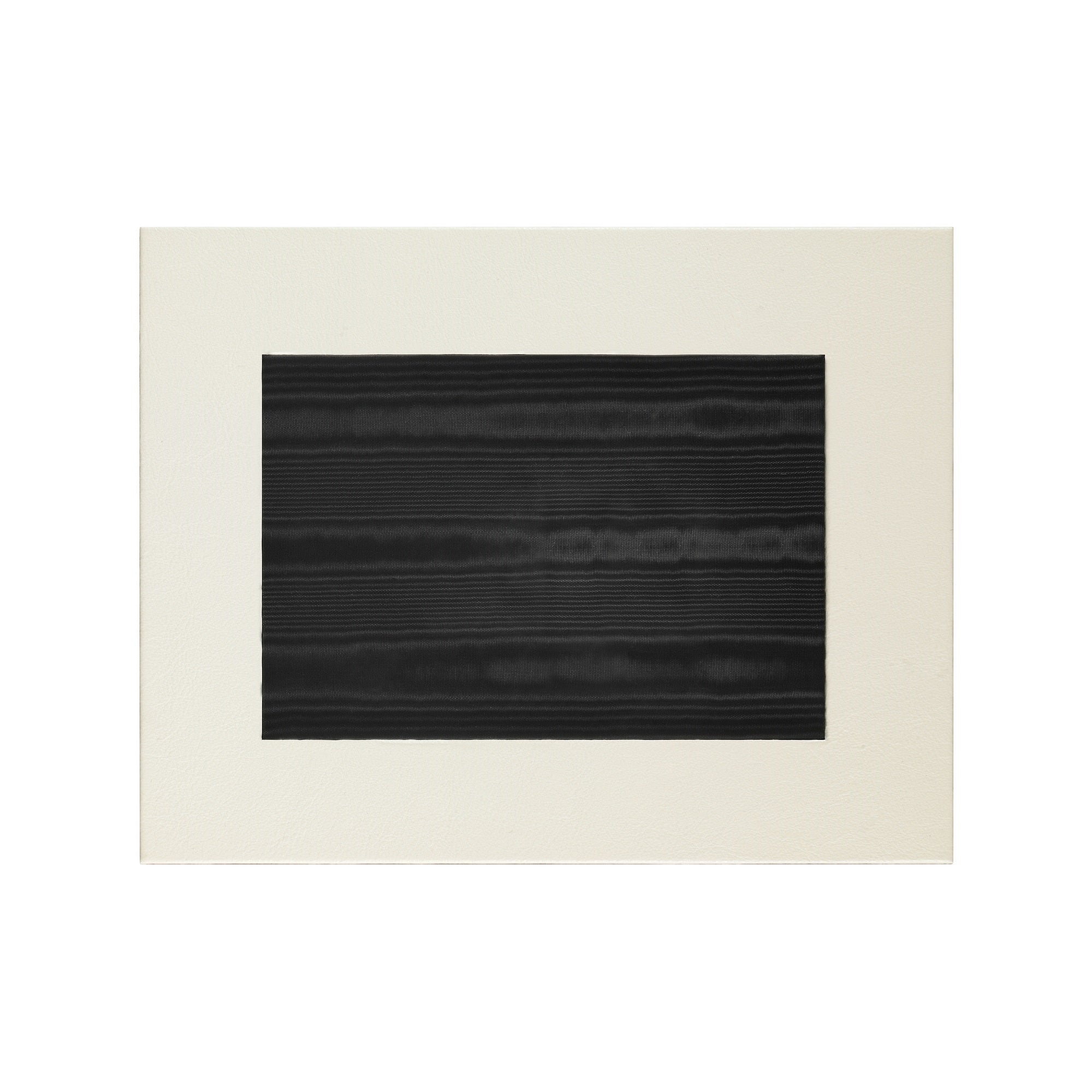 Ivory Landscape Leather Frame 7x5