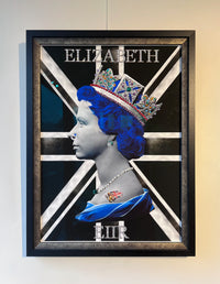 Elizabeth - Blue On Black