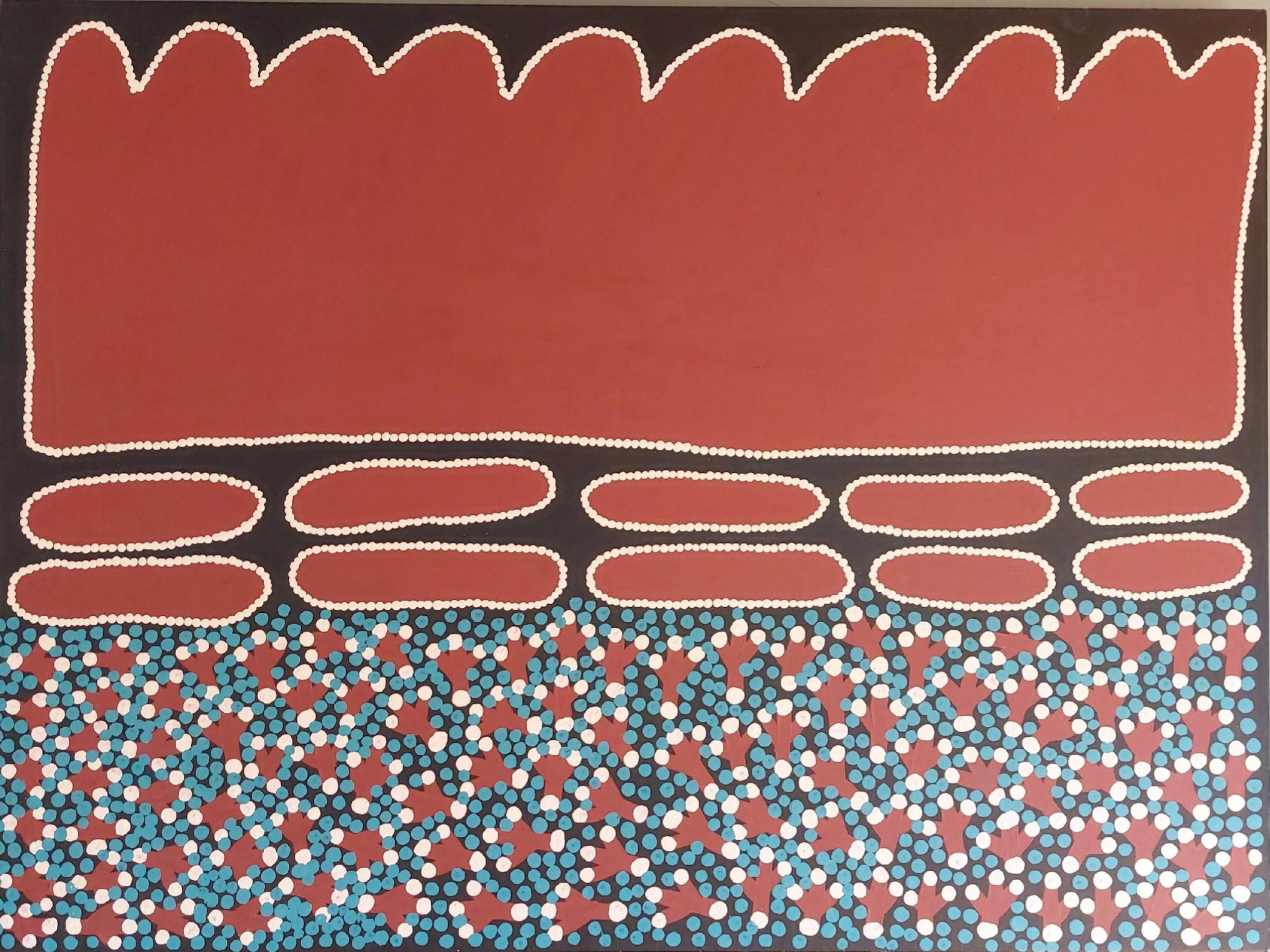 Talli, Nulla Nullas and Bushflowers near Haasts Bluff