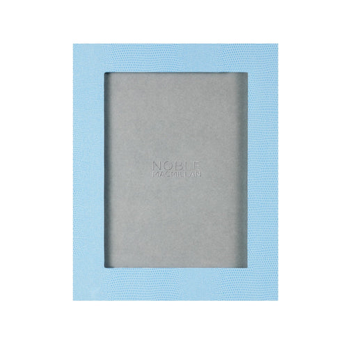 Jubilee Portrait Photograph Frame 10x8, handmade wooden frame in lizard print, suitable for portrait or landscape images.