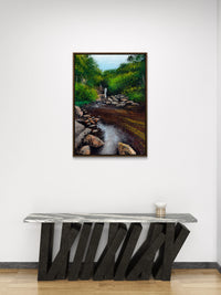 Towards the falls