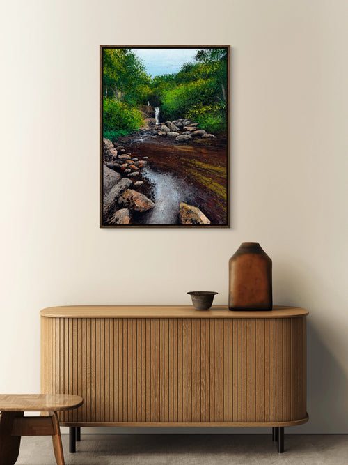 Towards the falls